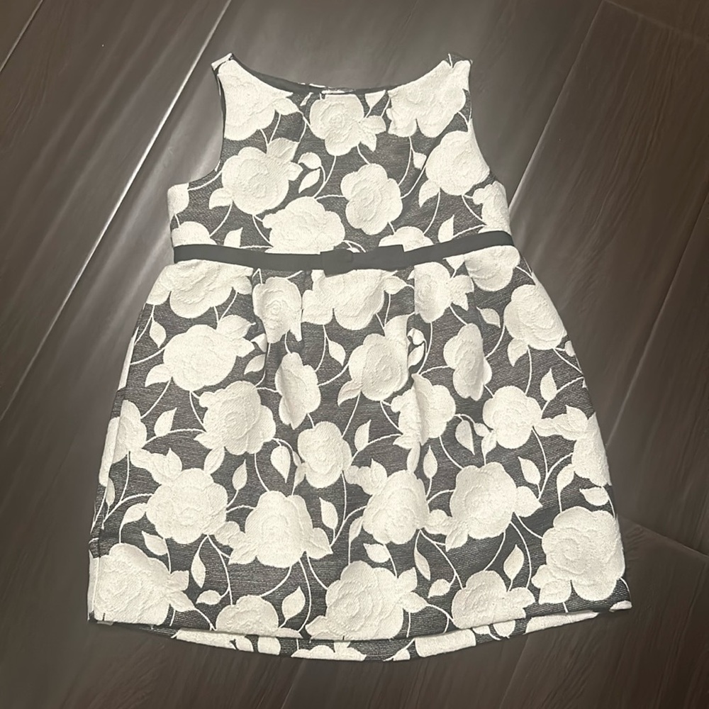 Janie & Jack 18 - 24 months girls dress black / white - New
